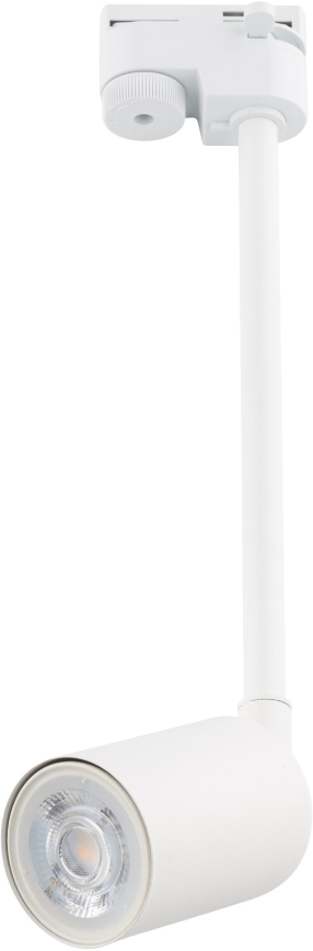 Deckenleuchte an Stange für 1-Phasen-Schienensystem TOP 1xGU10/10W/230V weiß