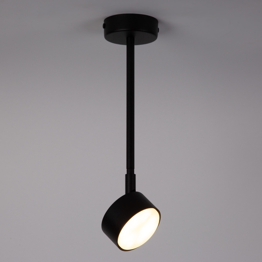 Deckenleuchte an Stange NEMO 1xGX53/12W/230V 35 cm schwarz