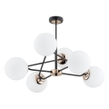 Deckenleuchte an Stange SAGITO 6xE14/10W/230V golden