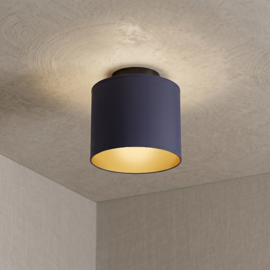 Deckenleuchte ARDEN 1xE27/15W/230V Ø 18 cm blau