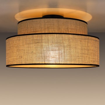 Deckenleuchte BOHO 1xE27/60W/230V beige