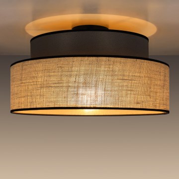 Deckenleuchte BOHO 1xE27/60W/230V braun/beige