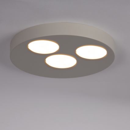 Deckenleuchte BROS 3xGX53/12W/230V beige