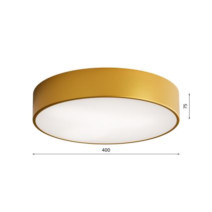 Deckenleuchte CLEO 3xE27/24W/230V d. 40 cm gold