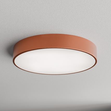Deckenleuchte CLEO mit Bewegungs- und Dämmerungssensor 4xE27/24W/230V, Ø 50 cm, kupferfarben
