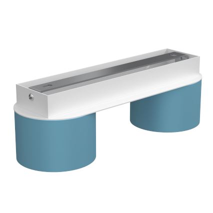 Deckenleuchte DIXIE 2xGX53/11W/230V blau