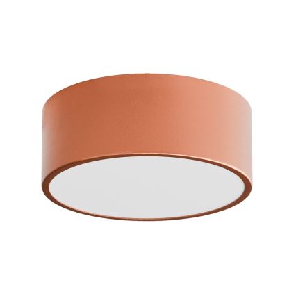 Deckenleuchte für Badezimmer CLEO 1xE27/24W/230V d 20 cm kupfern IP54