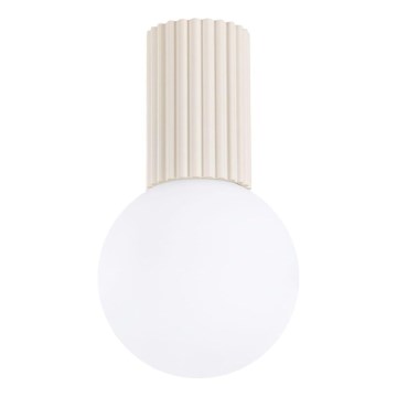 Deckenleuchte für Badezimmer HALO 1xG9/8W/230V d 12 cm IP44 cremefarben