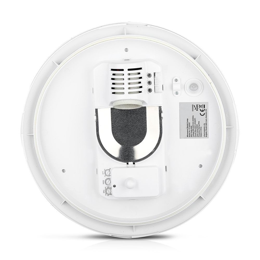 Deckenleuchte für Badezimmer mit Sensor 1xE27/60W/230V IP44 ø 29,6 cm