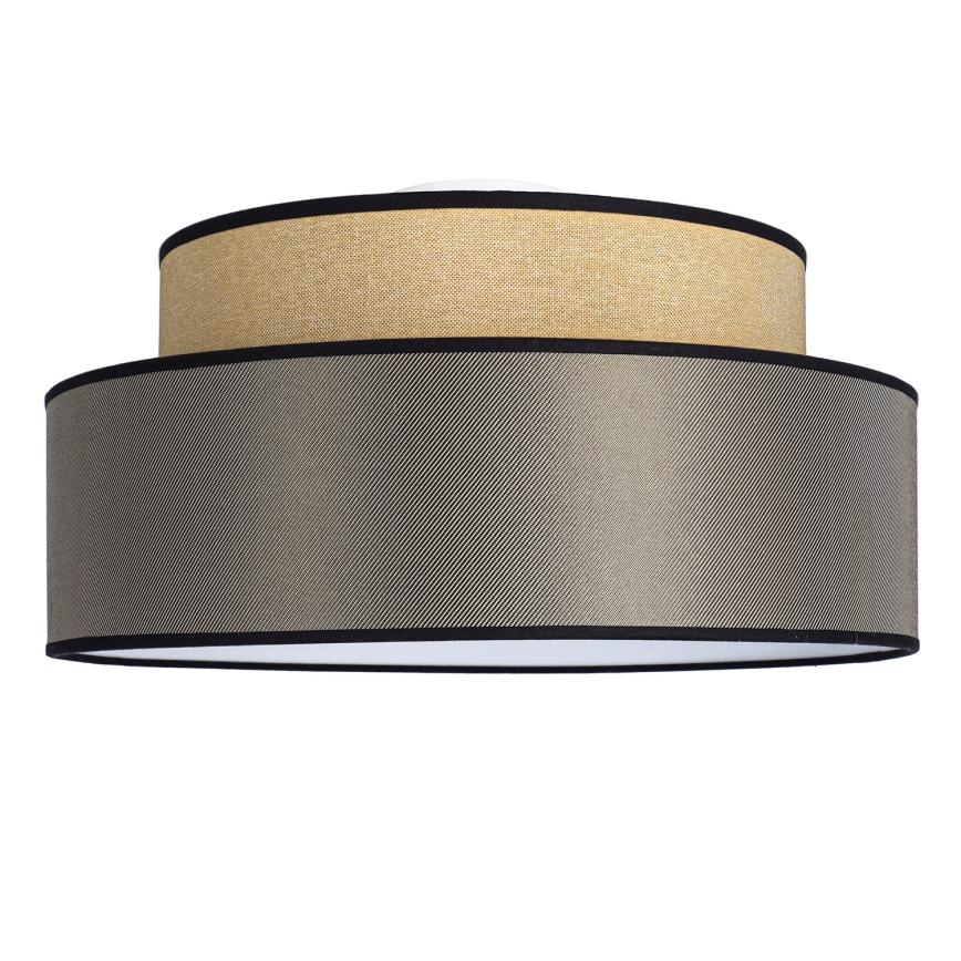 Deckenleuchte GRACE 1xE27/60W/230V beige/braun