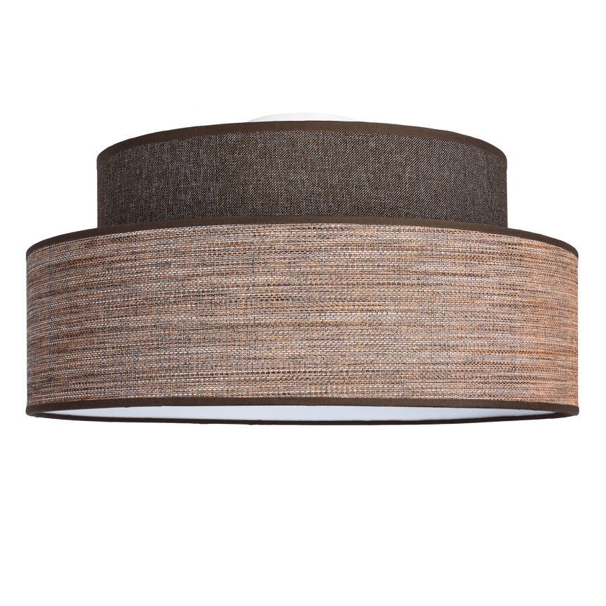 Deckenleuchte GRACE 1xE27/60W/230V braun/beige