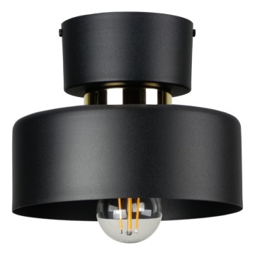 Deckenleuchte IGNIA 1xE27/60W/230V schwarz/gold