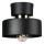 Deckenleuchte IGNIA 1xE27/60W/230V schwarz/gold