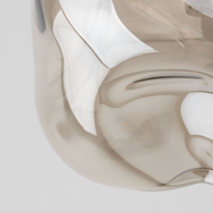 Deckenleuchte LAVA 1xG9/8W/230V beige/rauchfarben beige