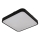 Deckenleuchte mit Sensor WILTON 2xE27/60W/230V 33x33 cm schwarz