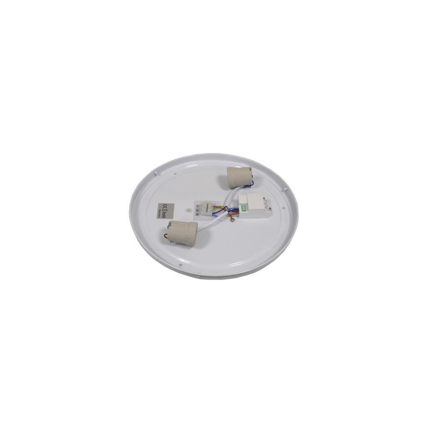Deckenleuchte mit Sensor WILTON 2xE27/60W/230V Ø 33 cm anthrazit