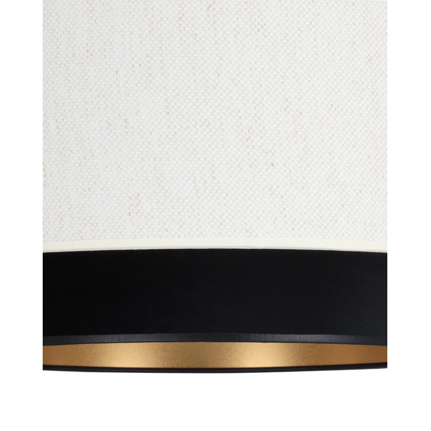 Deckenleuchte NATIA 1xE27/60W/230V weiß/schwarz