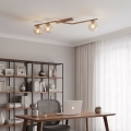 Deckenleuchte NATON 3xE14/10W/230V beige/rauchbeige