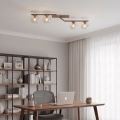 Deckenleuchte NATON 4xE14/10W/230V beige/rauchiges Beige