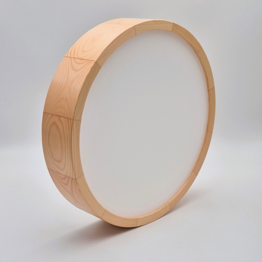 Deckenleuchte NATURAL 2xE27/60W/230V Ø 37,5 cm Kiefer