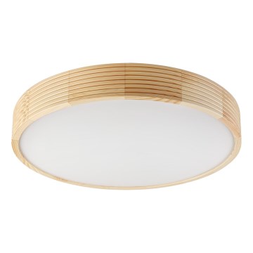 Deckenleuchte NATURAL MODERN 4xE27/15W/230V Ø 58 cm Kiefer