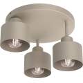Deckenleuchte PARKLA 3xE27/15W/230V beige