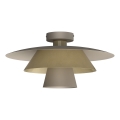 Deckenleuchte PLATO 1xE27/15W/230V Ø 38 cm beige/gold