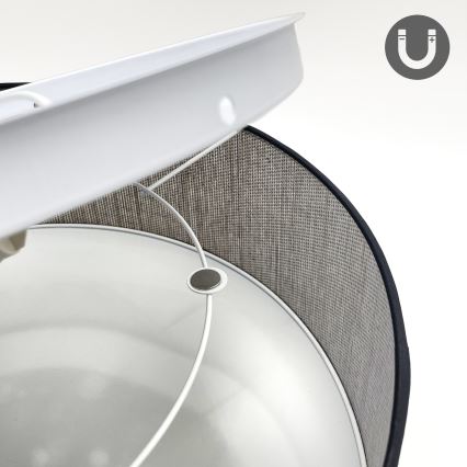 Deckenleuchte SIRJA 2xE27/15W/230V Ø 35 cm braun