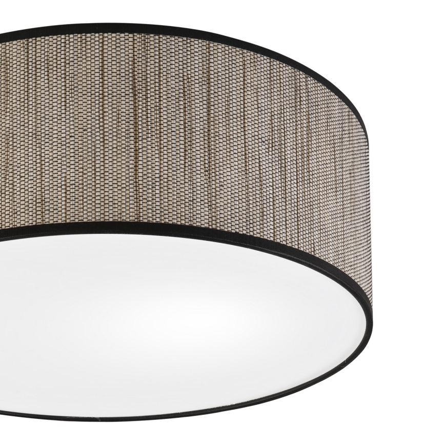 Deckenleuchte SIRJA 2xE27/15W/230V Ø 35 cm braun