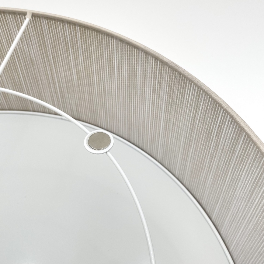 Deckenleuchte SIRJA 2xE27/15W/230V, Ø 45 cm, beige