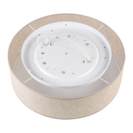 Deckenleuchte SIRJA 2xE27/15W/230V Ø 45 cm beige