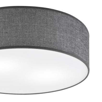 Deckenleuchte SIRJA 2xE27/15W/230V Ø 45 cm grau