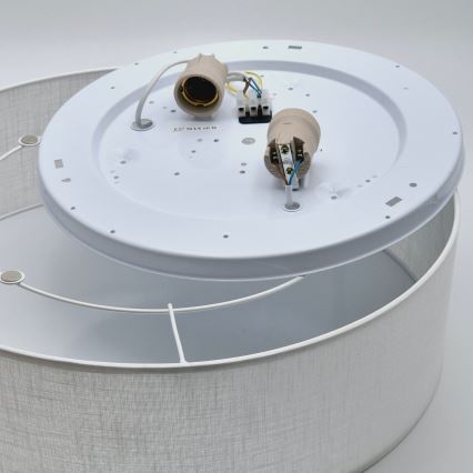 Deckenleuchte SIRJA 2xE27/15W/230V Ø 45 cm weiß