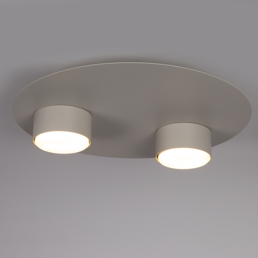 Deckenleuchte STAR 2xGX53/12W/230V beige