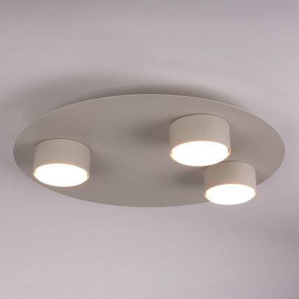 Deckenleuchte STAR 3xGX53/12W/230V beige
