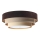 Deckenleuchte TRINITI 2xE27/60W/230V Braun/Beige/Gold