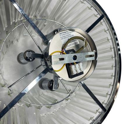 Deckenleuchte VETRO 4xE14/40W/230V, polierter Chrom