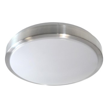 Deckenleuchte VINGTON 2xE27/60W/230V Ø 33 cm silber
