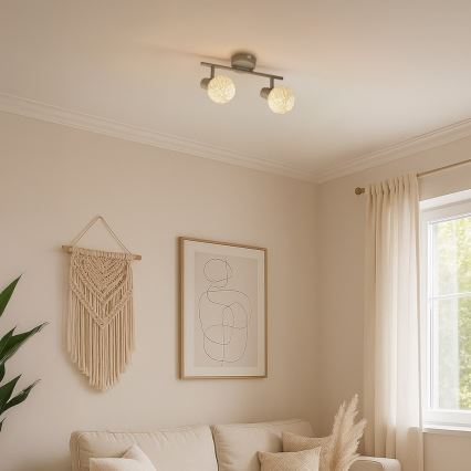 Deckenspot DEX 2xE14/10W/230V beige/creme