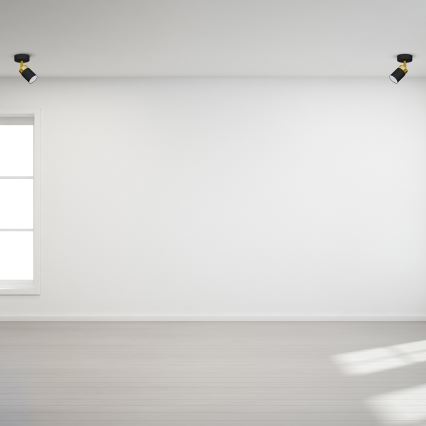 Deckenspot JOKER 1xGU10/25W/230V schwarz/gold