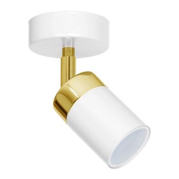 Deckenspot JOKER 1xGU10/25W/230V weiß/gold