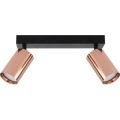 Deckenspot PUNTO 2xGU10/9W/230V Roségold