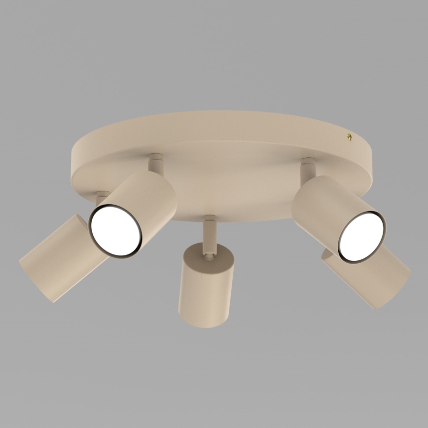 Deckenstrahler FUN 5xGU10/8W/230V beige