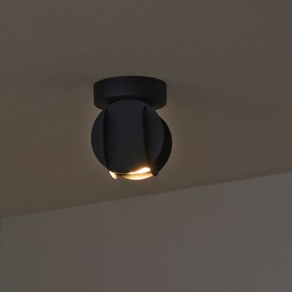 Deckenstrahler GAMBIT 1xGU10/10W/230V schwarz