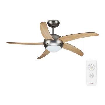 Deckenventilator 2xE27/20W/230V d 132 cm + Fernbedienung