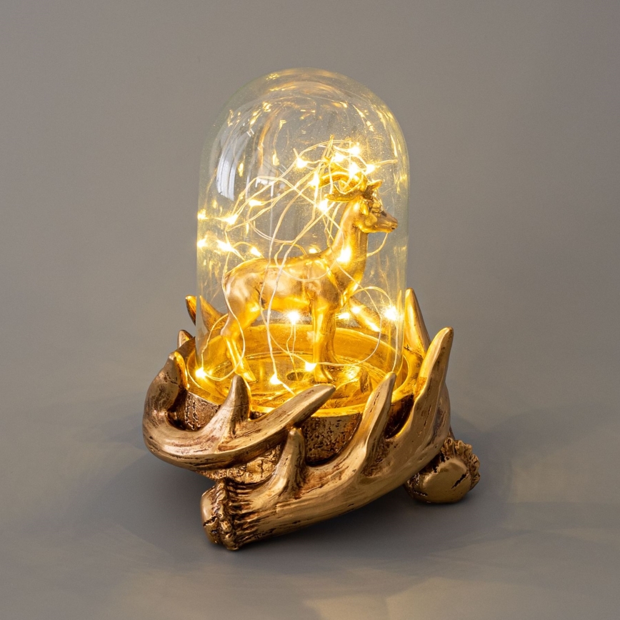 Décoration de Noël 12xLED/3xAAA blanc chaud