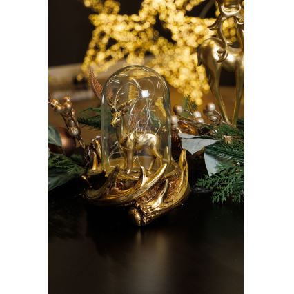 Décoration de Noël 12xLED/3xAAA blanc chaud