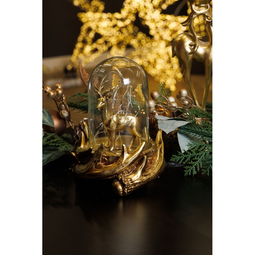 Décoration de Noël 12xLED/3xAAA blanc chaud