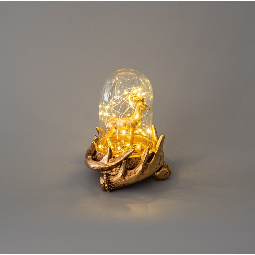 Décoration de Noël 12xLED/3xAAA blanc chaud