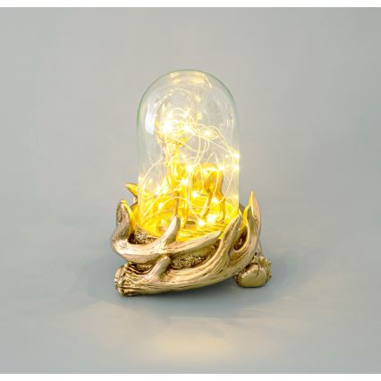 Décoration de Noël 12xLED/3xAAA blanc chaud